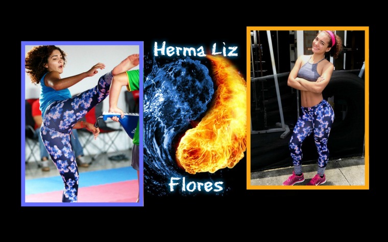 Herma Liz deslumbra en TKD y como promotora