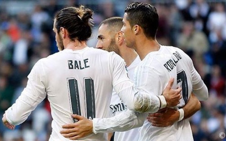 Poker de Bale, Triplete de Benzema, fiesta en Madrid