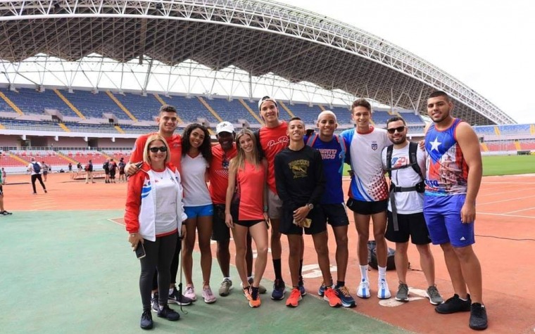 Bronce en 1,500 mts PanAm Juvenil