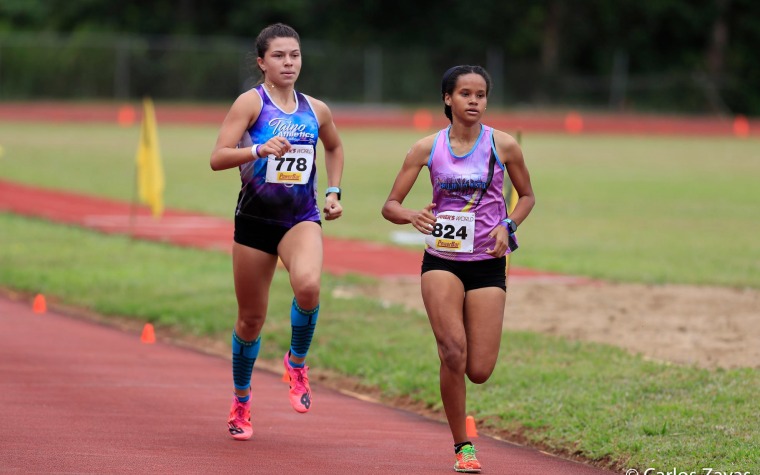 Regia actuación féminas en Atletismo PUR