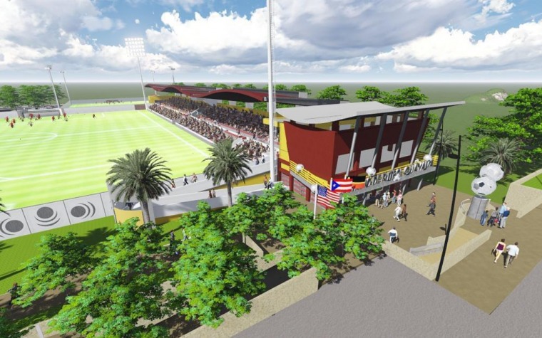 Guayama reactiva trabajos nuevo estadio fútbol