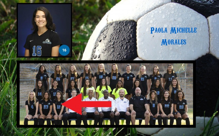 Elogios del coach de Paola M. Morales en California