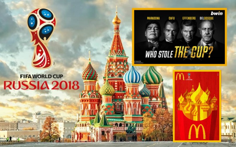 Espectacular pauta publicitaria FIFA Rusia 2018