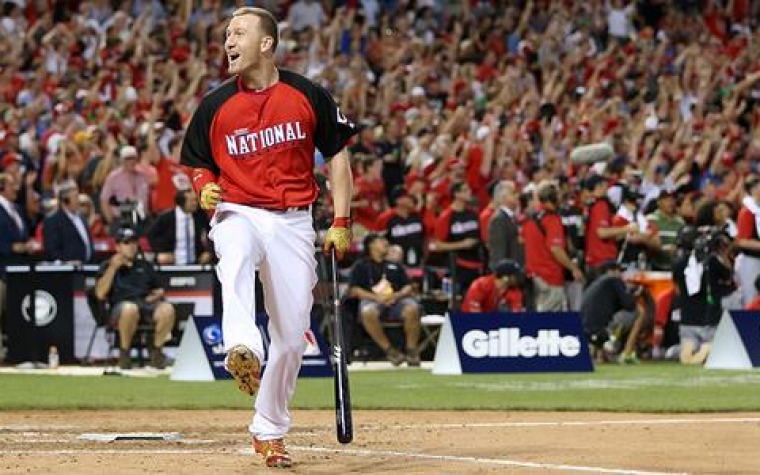 Todd Frazier monta un show en HR Derby