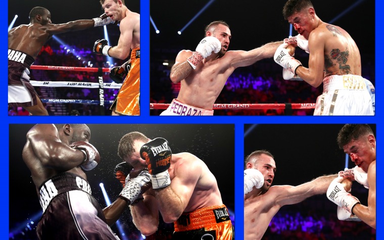 Pedraza de 2-2 con Top Rank, y Crawford se corona Welter