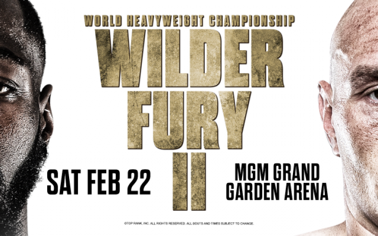 Con fecha Wilder vs Fury 2