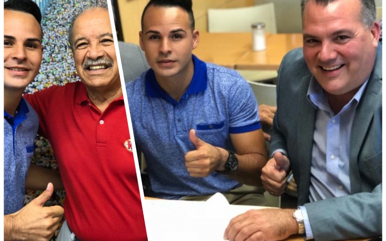 Tuto Zabala firma prospecto boricua Jr Welter