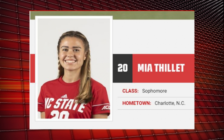 Mia Thillet y NC State en 2da fase torneo nacional NCAA