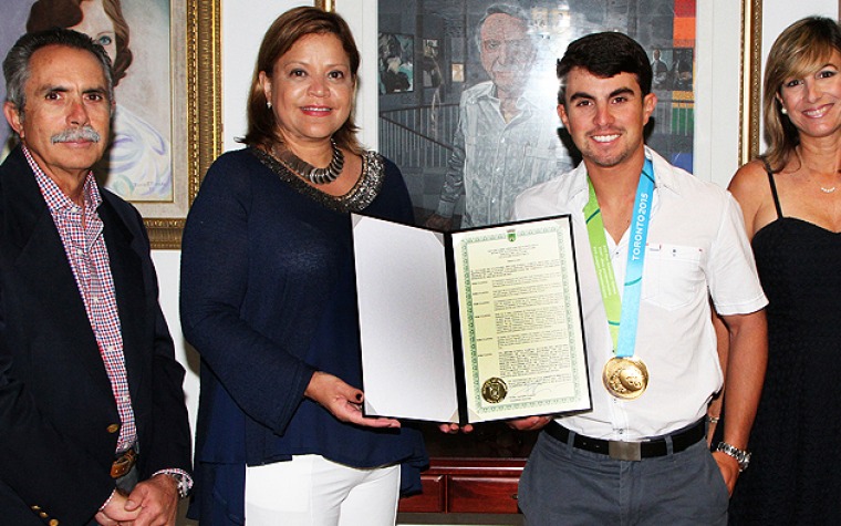 Guaynabo reconoce a medallista de Oro PanAm