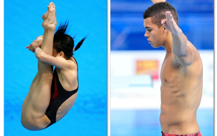 Clavados en el PUR Diving Grand Prix