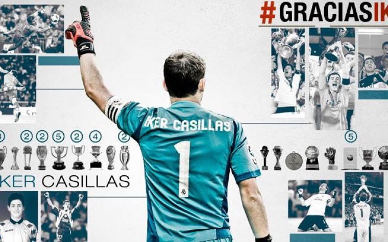 Oficial la salida de Casillas del Real Madrid.