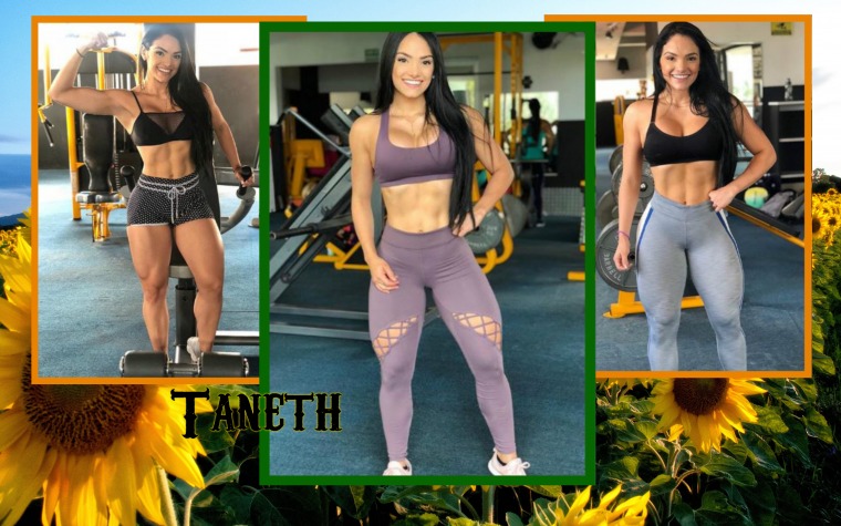 Taneth, venezolana con éxito en el Fitness en USA