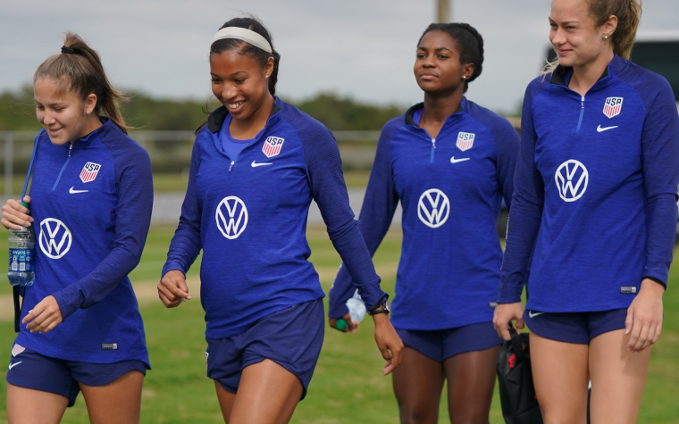 USWNT anuncia pre selección de cara al pre olímpico