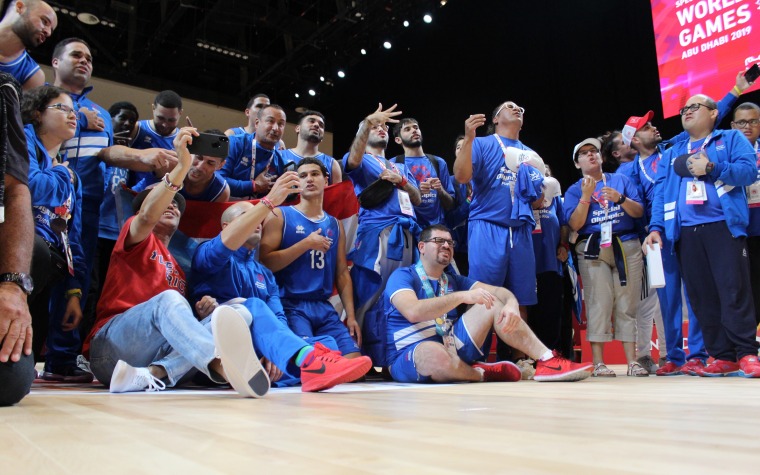 Oro para PUR en Basket de Special Olympics