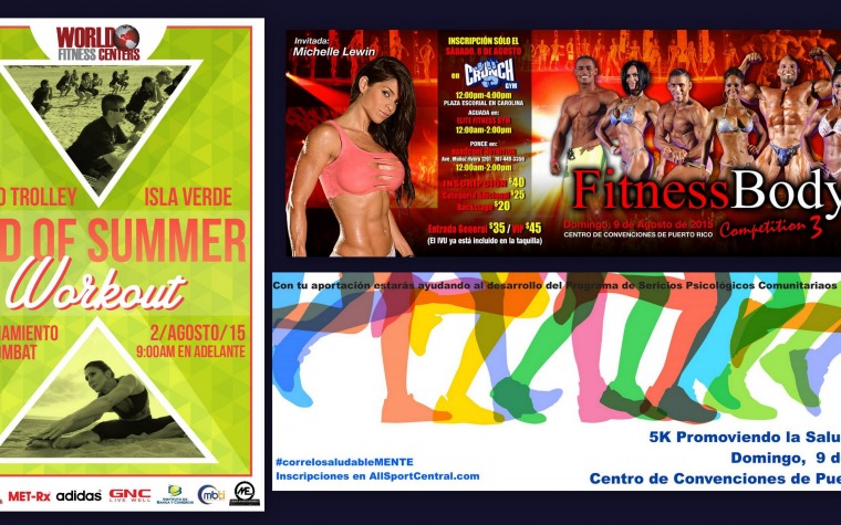 Fitness en Agosto