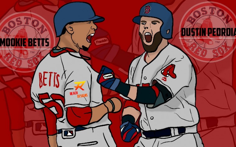 Betts le gana la apuesta a los RedSox